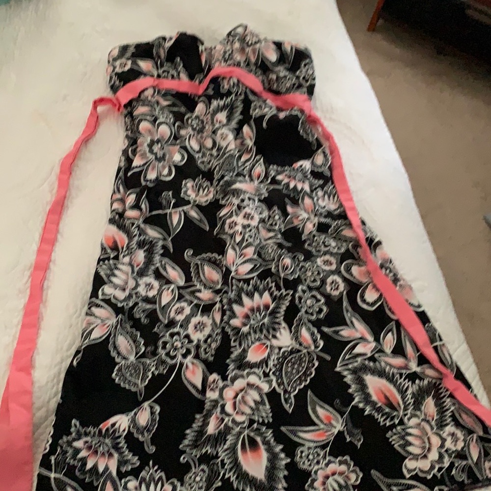 Strapless dress